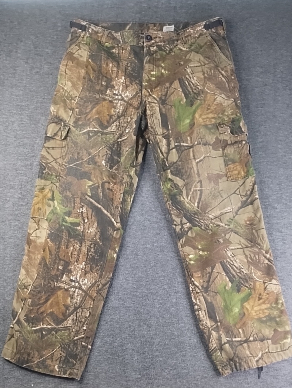 Realtree Ranger Men's Camo Cargo Pants - Realtree-Style Brown/Green